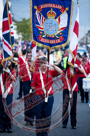 Loyalist Parade in Newtownbutler.