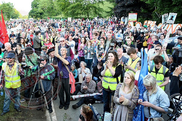 G8 in Enniskillen, County Fermanagh.
