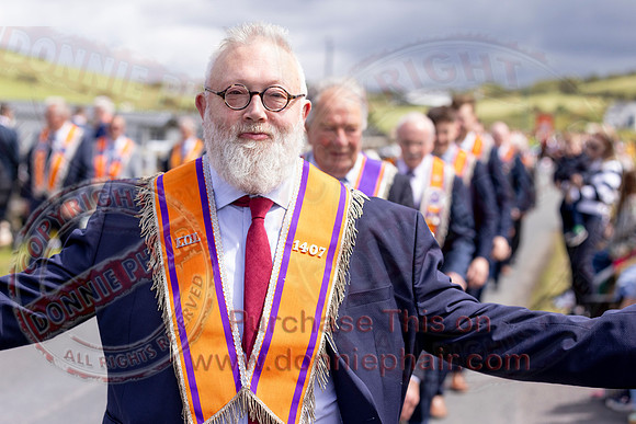 Annual County Donegal Twelfth Demonstration at Rossnowlagh-92