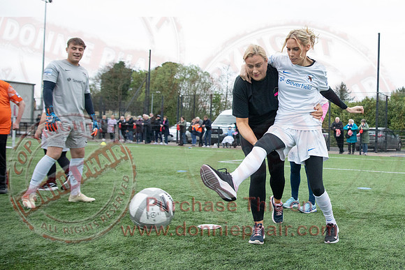 Just Us V Ballinamallard in Friendly Football Match-12