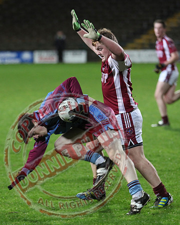 St. Michaels College Enniskillen V Omagh CBS in McCormick Cup game held in Brewster Park.