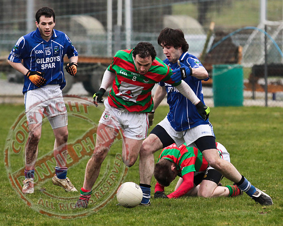 Devenish V Lisnaskea in Senior GAA Football League Final in Kinawley.  Devenish Won.