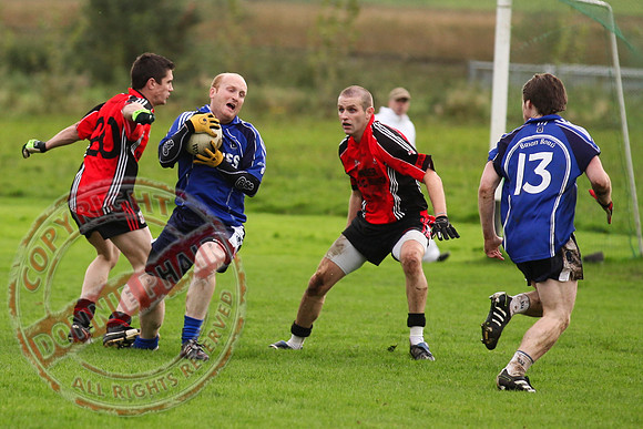 Brookeborough V Kinawley in GAA Football Championship Game.