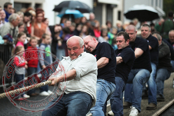 Kesh Festival - Tug O War Competition held in Main STreet.
