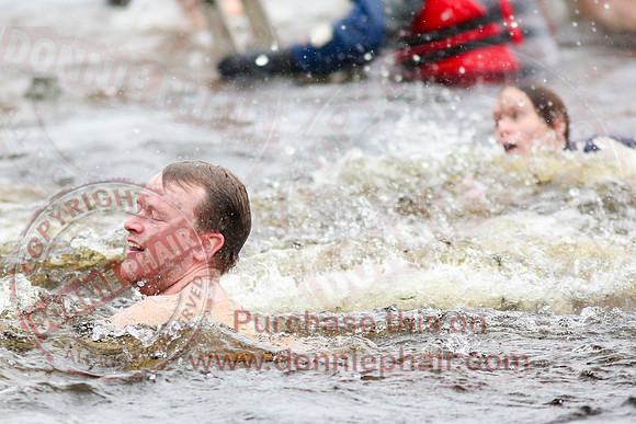 Galloon Island Charity Swim on New Years Day.