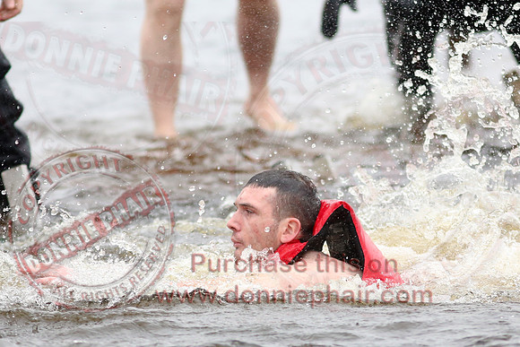 Galloon Island Charity Swim on New Years Day.