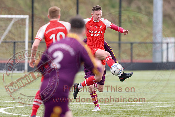 Mountfield (0) V Enniskillen Rangers (4) in Mercer Football League-18