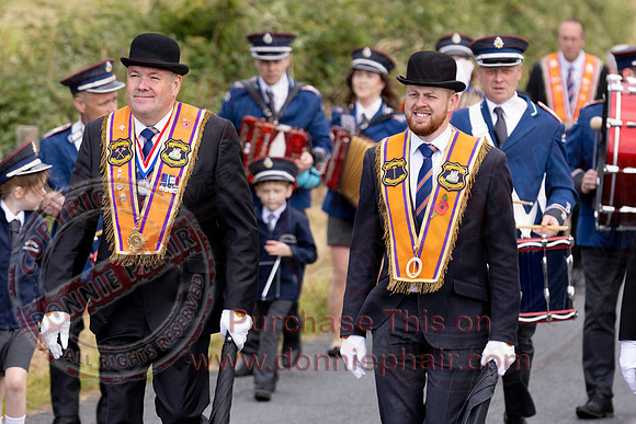Annual County Donegal Twelfth Demonstration at Rossnowlagh-51