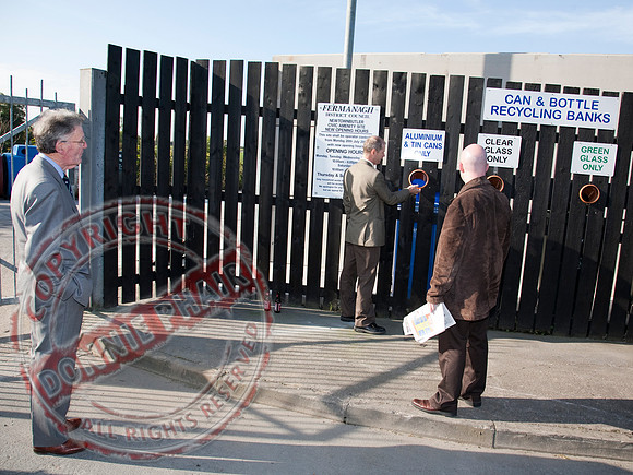 Opening of Newtownbutler Refuse Centre.