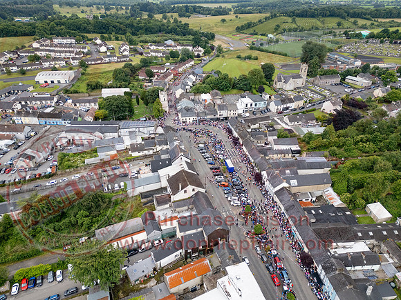 Aerial Photos of the Annual County Fermanagh Twelfth Demonstration In Irvinestown-25