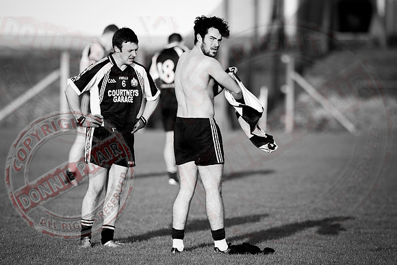 Aghadrumsee (1-9) V Belcoo (1-9) in Erne Cup Two Final.