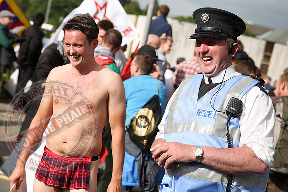 G8 in Enniskillen, County Fermanagh.
