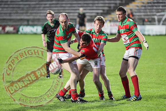 Fermanagh GAA Football Championship Quarter Finals Between Lisnaskea Emmetts (Winners) and Newtownbutler First Fermanaghs.