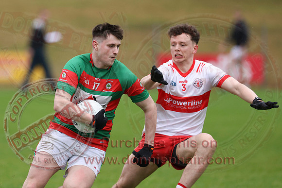 St. Pats Donagh (0-11) V Lisnaskea (1-11) in Club Players Championship 2B-9
