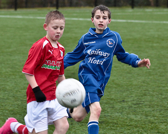Ballinamallard V Cliftonville U12 Soccer.