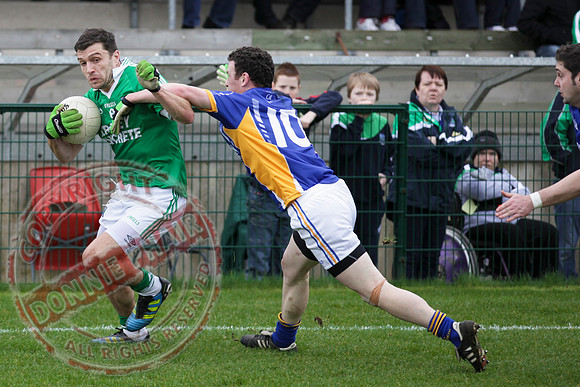 Fermanagh Senior Men V Wicklow in GAA Football in Brewster Park, Enniskillen.