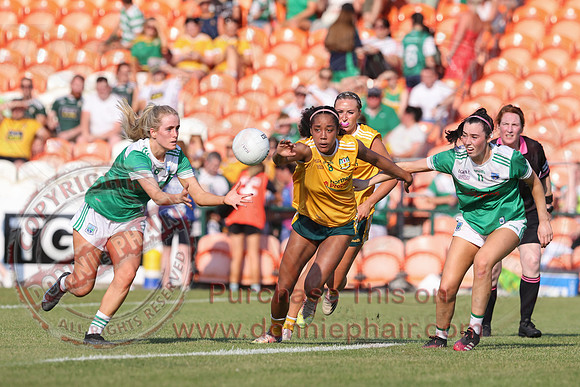 Antrim (3-15) V Fermanagh (0-11) in Ladies All Ireland GAA Football Junior Championship Final Replay-79