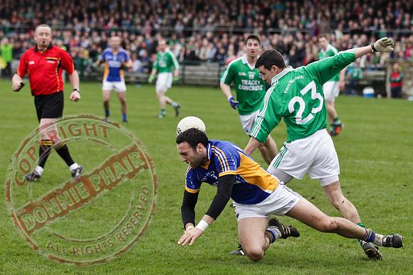 Fermanagh Senior Men V Wicklow in GAA Football in Brewster Park, Enniskillen.