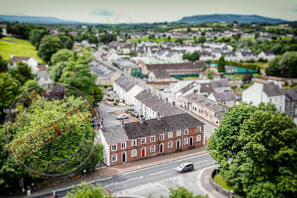 Aerial Photo of Residential Buildings in Enniskillen