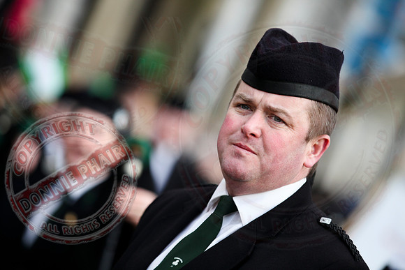 St. Patrick's Day celebrations in Enniskillen, County Fermanagh.