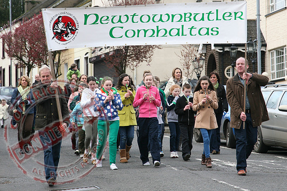 St. Patrick's Day Parade in Newtownbutler.