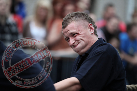 Kesh Festival - Tug O War Competition held in Main STreet.