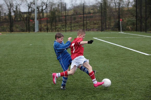 Ballinamallard V Cliftonville U12 Soccer.