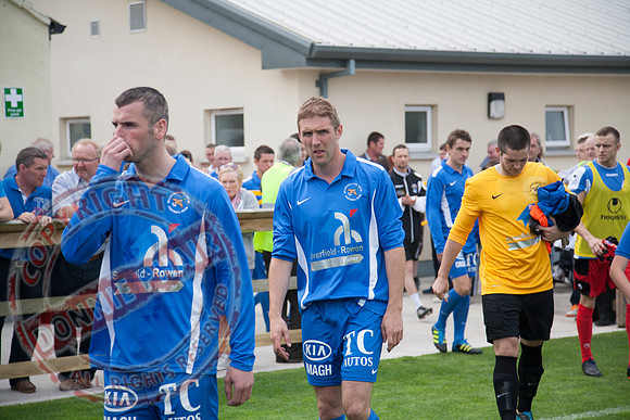 Ballinamallard FC V Dungannon Swifts in IFL Premium League Game.