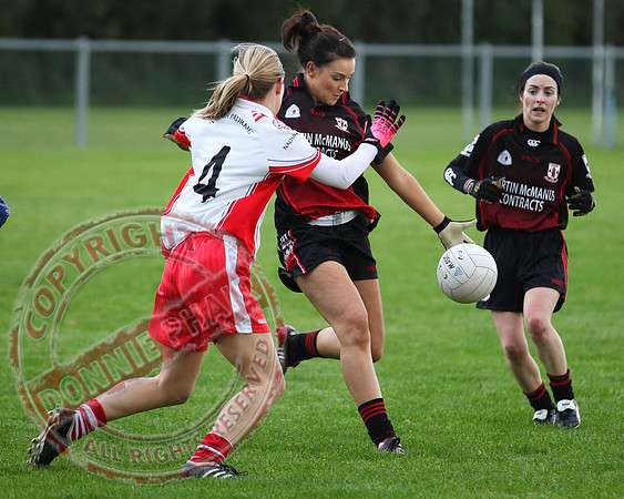 St. Pat's Donagh V Brookeborough in Ladies Intermediate GAA Final.