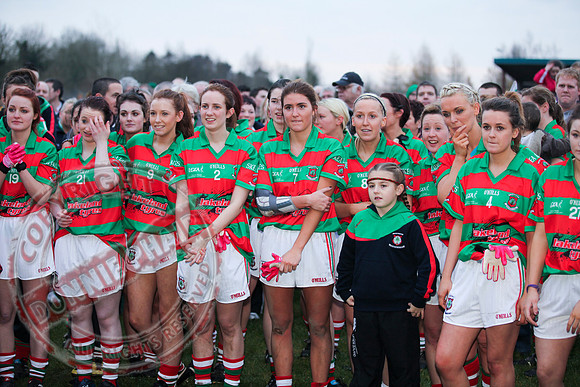 All-Ireland Ladies Intermediate Final between Lisnaskea and Stabannon.