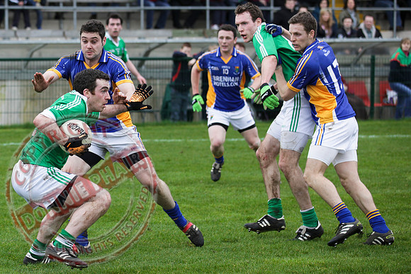 Fermanagh Senior Men V Wicklow in GAA Football in Brewster Park, Enniskillen.