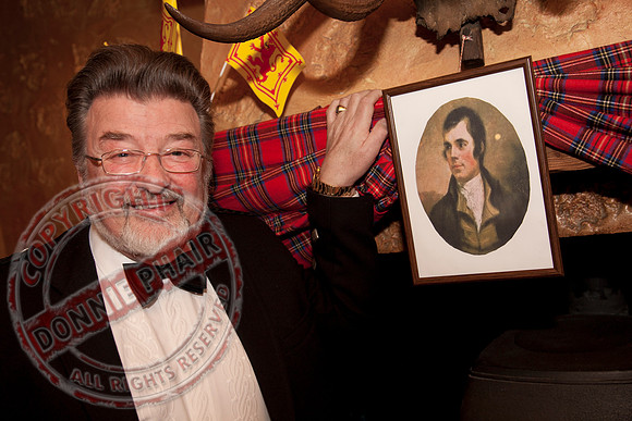 Burns Night in Carrybridge near Lisnaskea, County Fermanagh.