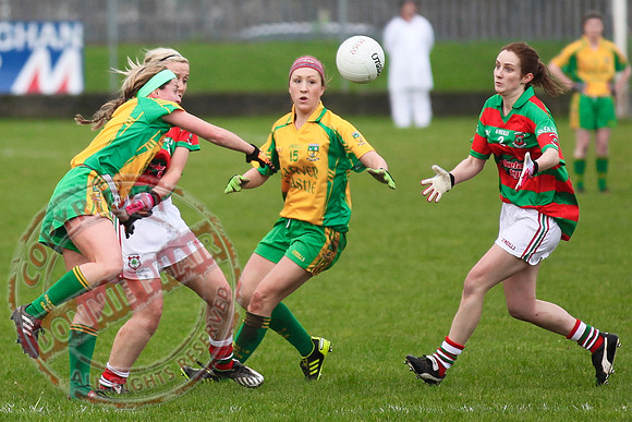 All-Ireland Ladies Intermediate Final between Lisnaskea and Stabannon.