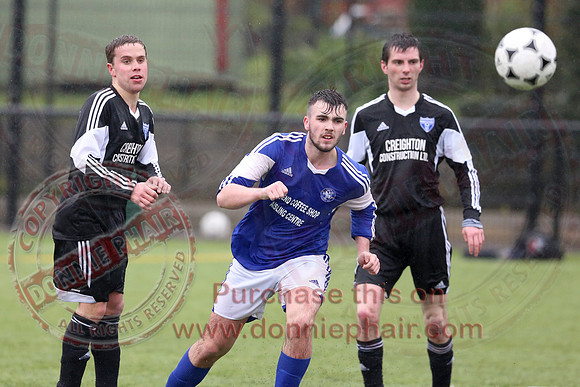 Magheraveely (3) V Enniskillen Athletic (4) in Fermanagh and Western League Division Two.