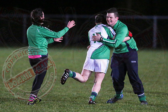 University of Ulster Coleraine (Winners) V Sligo IT in Donaghy Cup All-Ireland Final.