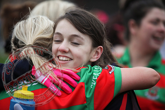 All-Ireland Ladies Intermediate Final between Lisnaskea and Stabannon.