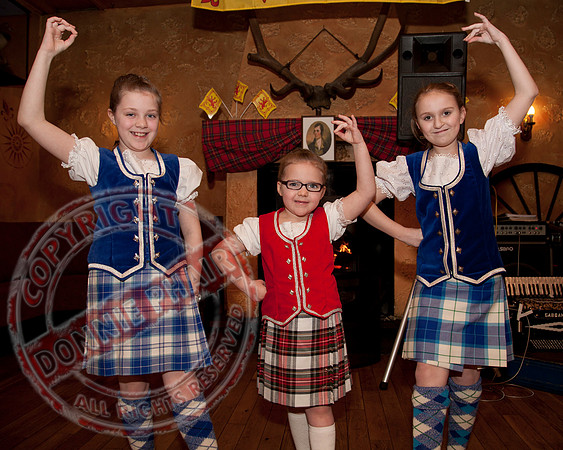 Burns Night in Carrybridge near Lisnaskea, County Fermanagh.