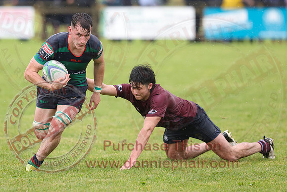 Enniskillen 1st XV (6) V Clogher Valley 1st XV (28) in Ulster Rugby Championship Division One-23