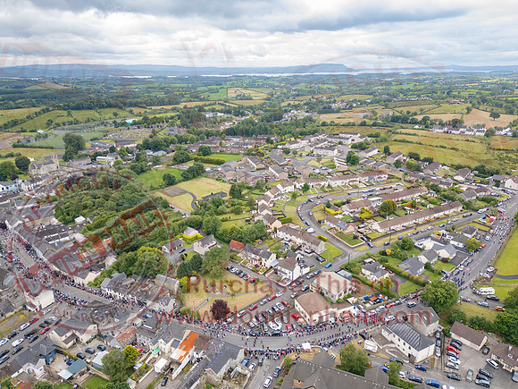 Aerial Photos of the Annual County Fermanagh Twelfth Demonstration In Irvinestown-31