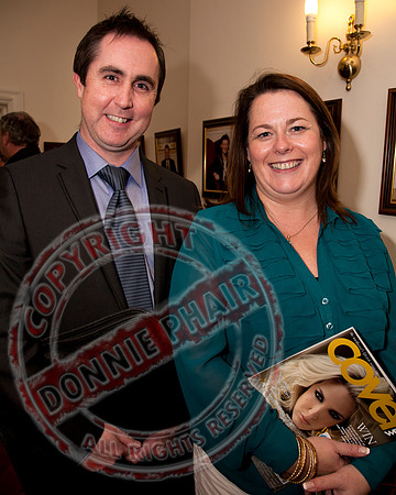 Local Businesses meet in Enniskillen Townhall.