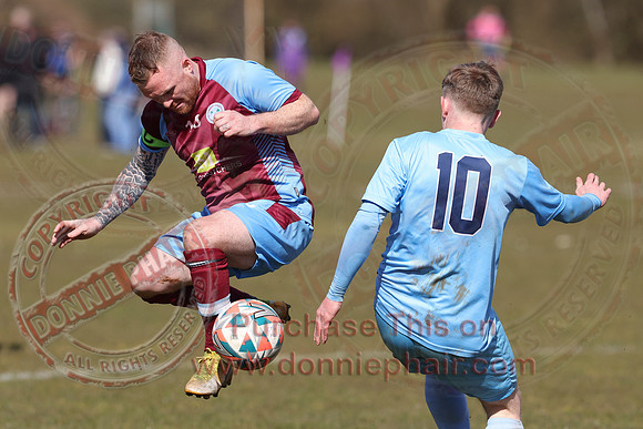 Enniskillen Town (1) V Tummery (2) in Mercer Football League-9