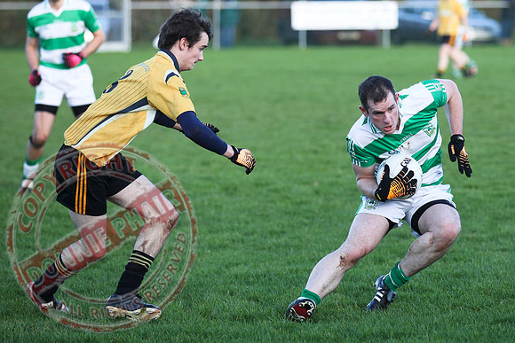 Teemore V Erne GAels from Belleek in Championship match in Garrision.