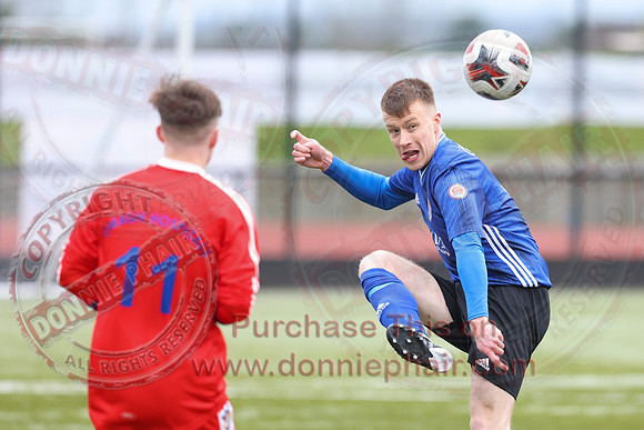 Omagh Hospitals (1) V Kesh (5) in Mercer Football League-2