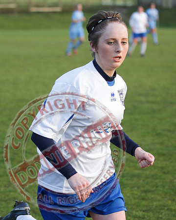 Fermanagh Mallards Ladies Soccer Team.