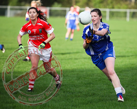 Ladies GAA Football League Final in Brookeborough between Kinawley and Newtownbutler First Fermanagh's.
