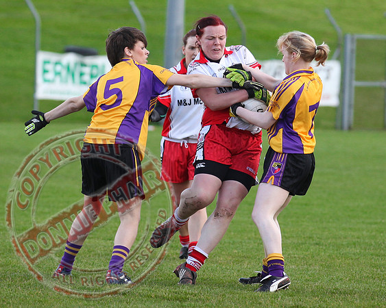 St. Pat's Donagh V Carryduff in Ladies Junior Cup GAA Ulster Match.