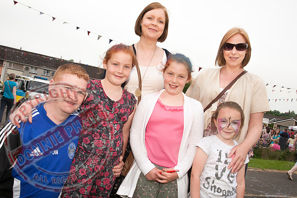Queen's Jubilee Celebrations in Chanterhill, Enniskillen.