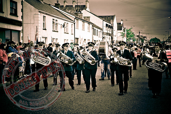 Loyalist Parade in Newtownbutler.