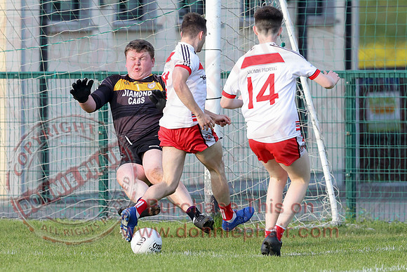 Derrygonnelly (4-14) V St. Pats Donagh (2-08) in Club Players GAA Football Competition-10