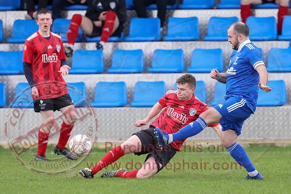 Kesh (2) V Beragh Swifts (2) in Mercer Football League-2
